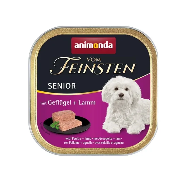 ANIMONDA Vom Feinsten Senior drůbež &amp; jehně 150 g