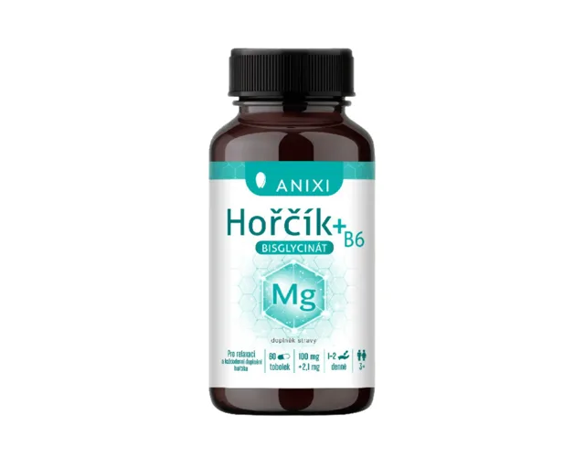 Anixi Hořčík Bisglycinát + B6 60 tobolek
