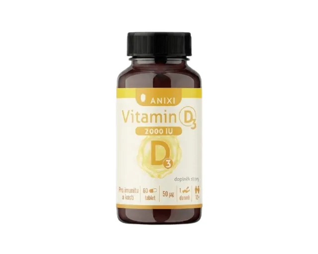 Anixi Vitamin D3 2000 IU 60 tablet
