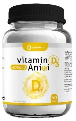 Anixi vitamin D3 4000IU 60 kapslí