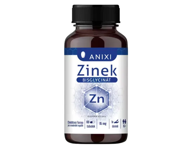 Anixi Zinek Bisglycinát 60 tobolek