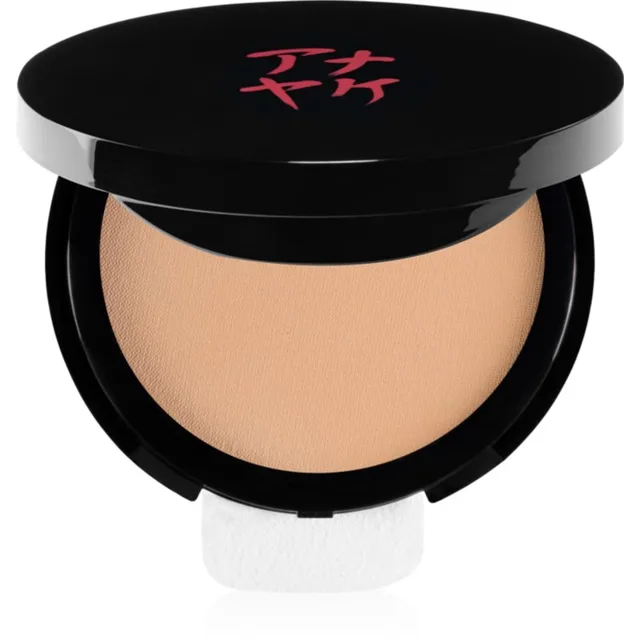 Annayake Silky Compact Foundation kompaktní make-up pro rozjasnění a vyhlazení pleti odstín 25 dark beige 9 g