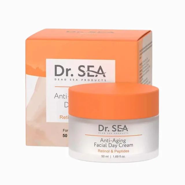 Anti-aging denní krém na obličej s retinolem a peptidy - 50 ml - Dr. Sea