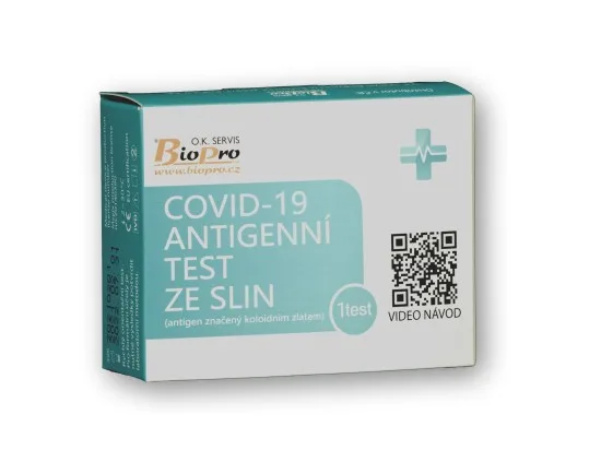 Antigenní test ze slin 1ks
