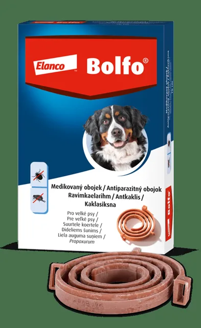 Antiparazitní obojek Bolfo pro psy 70cm