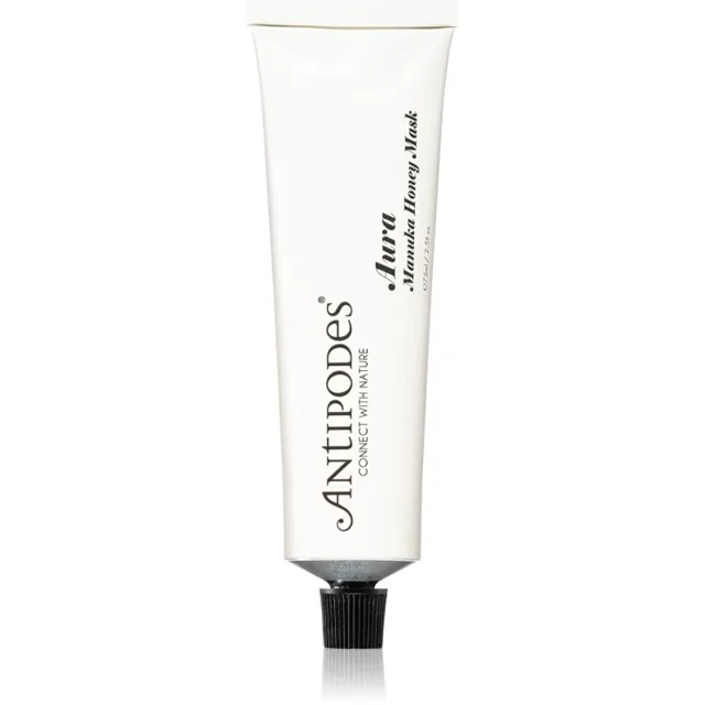 Antipodes Aura Manuka Honey Mask čisticí a zklidňující pleťová maska s medem 75 ml
