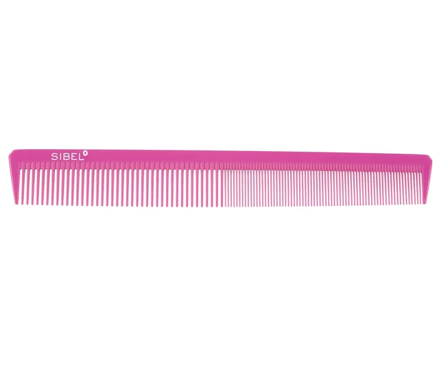 Antistatický hřeben na vlasy Sibel 4011614 - 21,7 cm, růžový