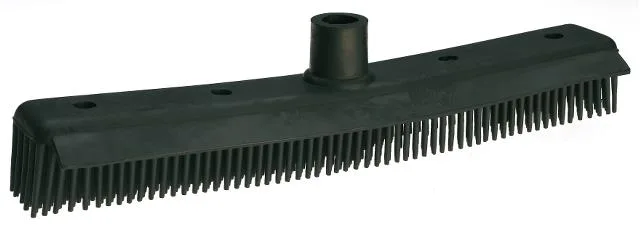 Antistatický smeták se škrabkou Sibel Rubber Broom - černý (8451961) + dárek zdarma