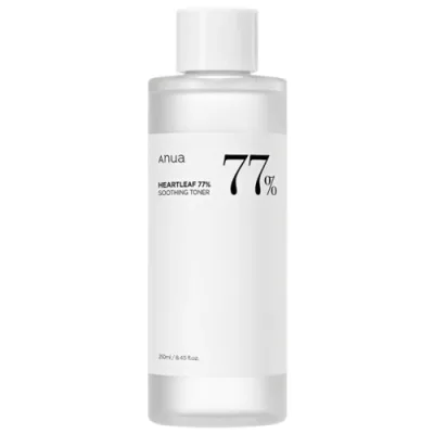 Anua Heartleaf 77% Soothing Toner Zklidňující tonikum na obličej 250 ml