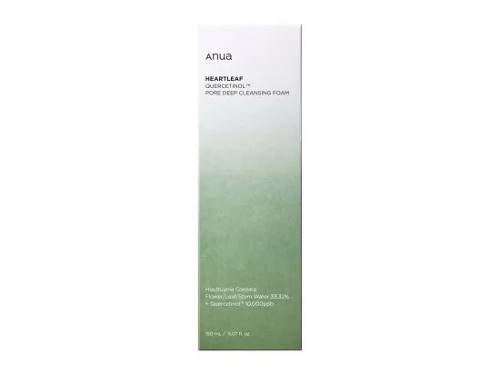 Anua Heartleaf Quercetinol Pore Deep Cleansing Foam čisticí pěna na obličej 150 ml