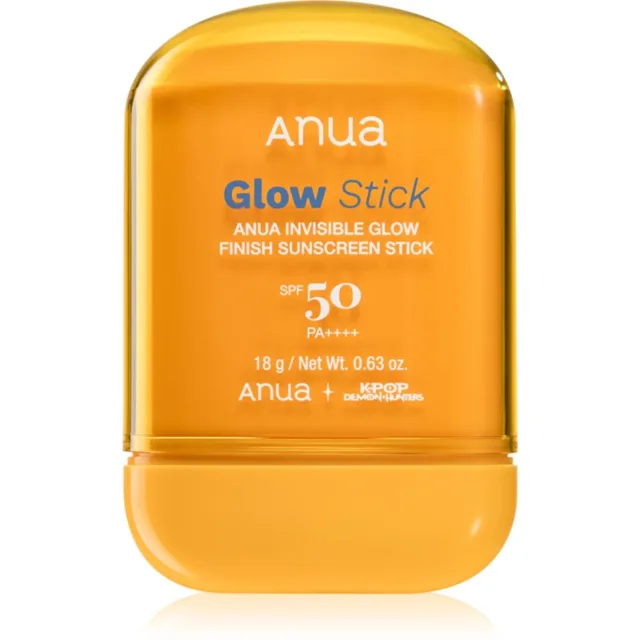 Anua K-Pop Demon Hunters Invisible Glow Finish Sunscreen ochranná hydratační tyčinka s rozjasňujícím efektem SPF 50 18 g