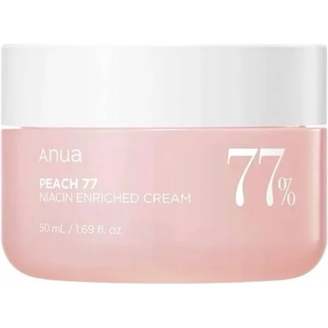ANUA Peach 77% Niacin Hydratační krém na obličej 50 ml