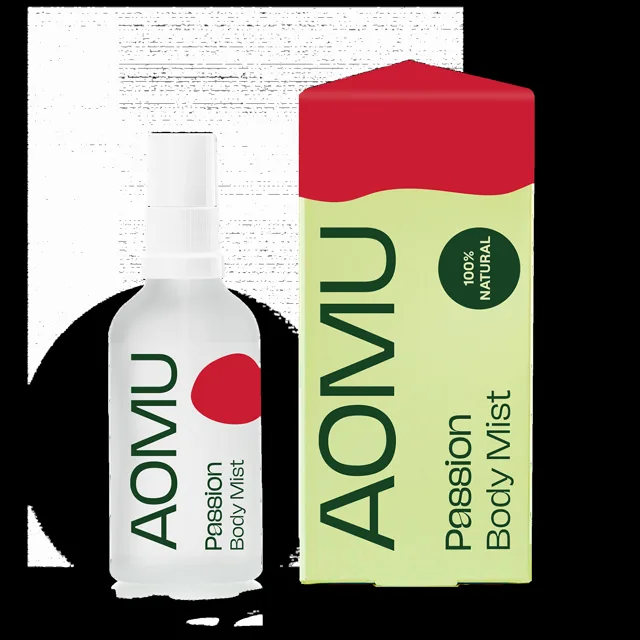 AOMU Passion Body Mist - Přírodní mlha pro povzbuzení a sebevědomí 50 ml