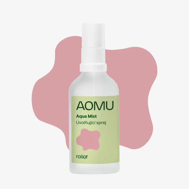 AOMU Relief Aqua Mist, uvolňující aromatický sprej na obličej a tělo, 50 ml