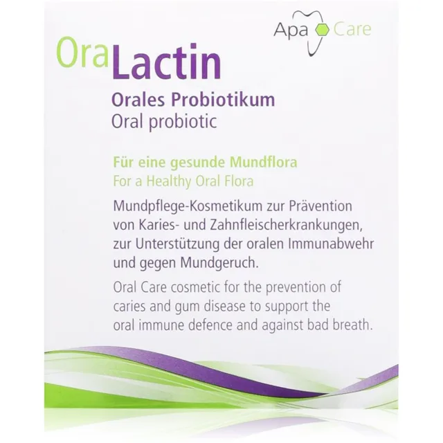 ApaCare OraLactin Oral Probioticum preventivní péče proti zubnímu kazu 30x1 g