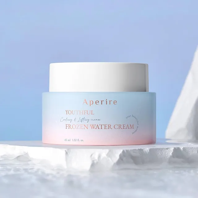 APERIRE - Youthful Frozen Water Cream - Chladivý krém pro pro omlazení peti- 45 ml