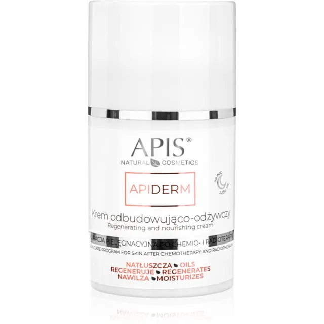 Apis Natural Cosmetics Apiderm noční regenerační krém s vyživujícím účinkem 50 ml