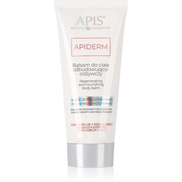 Apis Natural Cosmetics Apiderm obnovující tělové mléko po chemoterapii a radioterapii 200 ml
