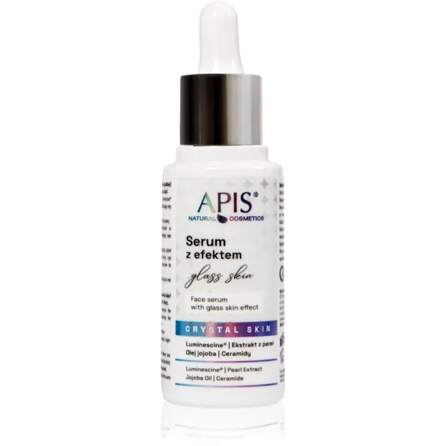 Apis Natural Cosmetics Crystal Skin rozjasňující pleťové sérum 30 ml