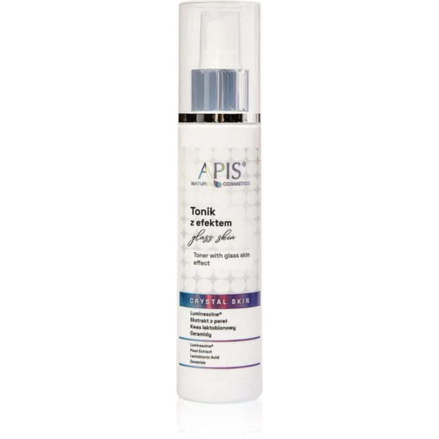 Apis Natural Cosmetics Crystal Skin tonikum pro rozjasnění a vyhlazení pleti 150 ml