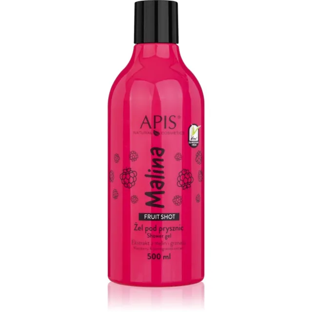 Apis Natural Cosmetics Fruit Shot Raspberry sprchový gel 500 ml