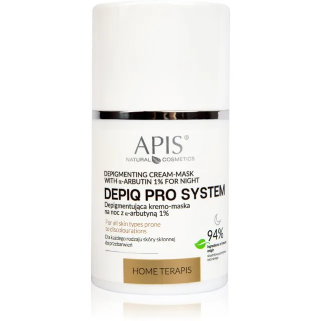Apis Natural Cosmetics Home TerApis obnovující noční krémová maska pro pleť s hyperpigmentací 50 ml