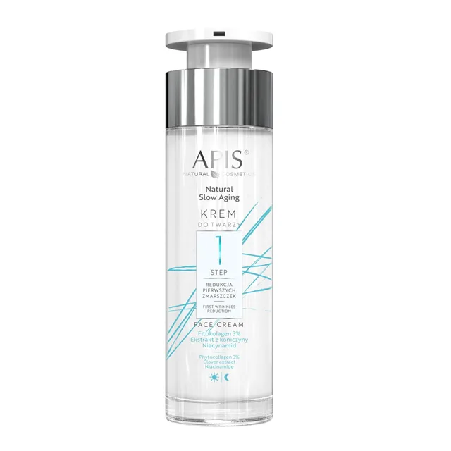 APIS Natural Slow Aging STEP 1 redukce prvních vrásek 50 ml-(poškozený aplikátor)