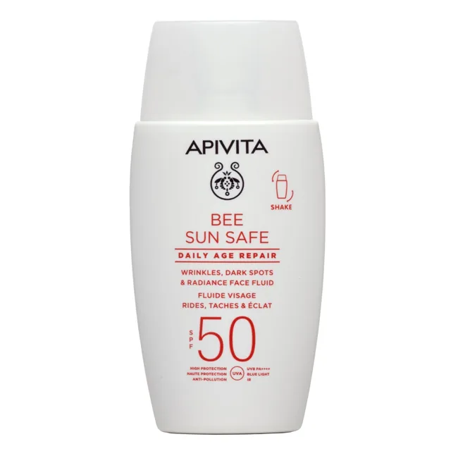 APIVITA Bee Sun Safe Daily Age Repair SPF50 pleťový fluid 50 ml