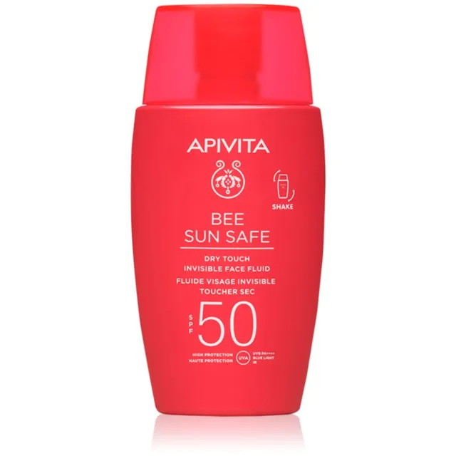 Apivita Bee Sun Safe Dry Touch Face Fluid SPF50 ochranný fluid SPF 50+ 50 ml