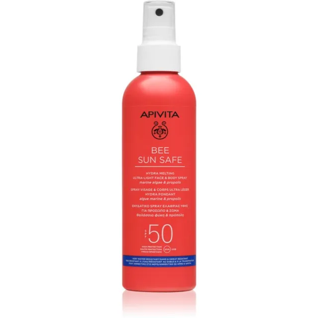 Apivita Bee Sun Safe Hydra Melting Ultra-Light Spray SPF50 ochranné opalovací mléko ve spreji SPF 50 200 ml