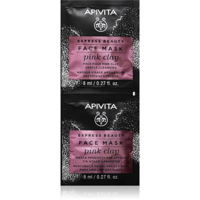 Apivita Express Beauty Pink Clay čisticí maska 8 ml