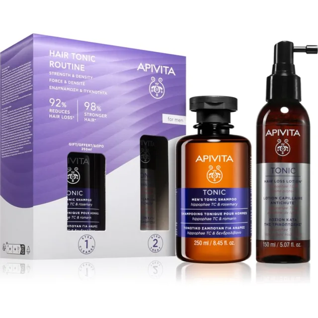 Apivita Tonic Men's Routine sada proti vypadávání vlasů