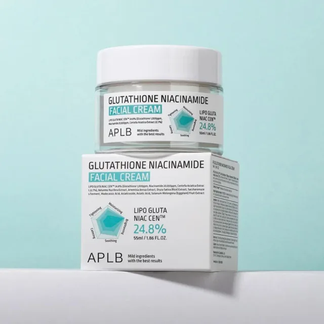 APLB - Glutathione Niacinamide Facial Cream - Pleťový krém proti pigmentovým skvrnám - 55 ml