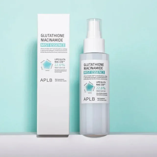 APLB - Glutathione Niacinamide Mist Essence - Multifunkční mléčná essence s rozjasňujícím účinkem -105 ml