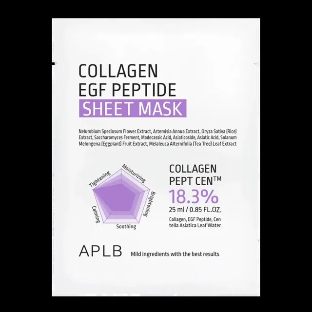 APLB Pleťová maska Collagen Egf Peptide 25 ml