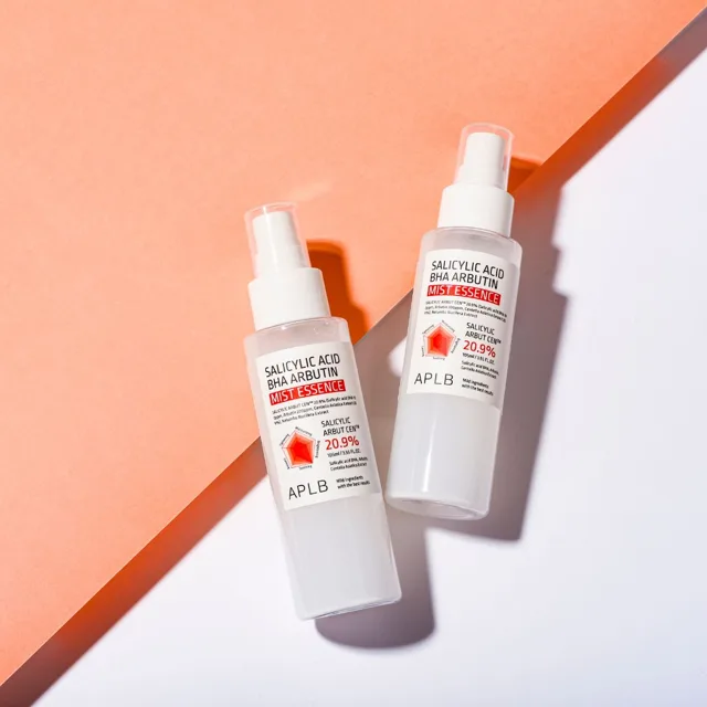 APLB - Salicylic Acid BHA Arbutin Mist Essence - Multifunkční mléčná essence s BHA a arbutinem pro stažení pórů a zlepšení pružnosti pleti - 105 ml
