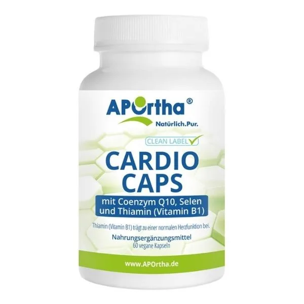 APOrtha Pro zdravé srdce - koenzym Q10, selen, vitamín B1 (thiamin), 60 kapslí