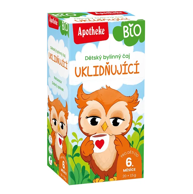 APOTEKE Dětský čaj uklidňující BIO 20x1,5 g