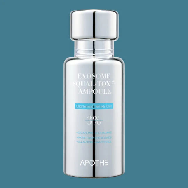 APOTHE - Exosome Squal-Tox 3% Ampoule - Hydratační ampule s obsahem exosomů - 30 ml