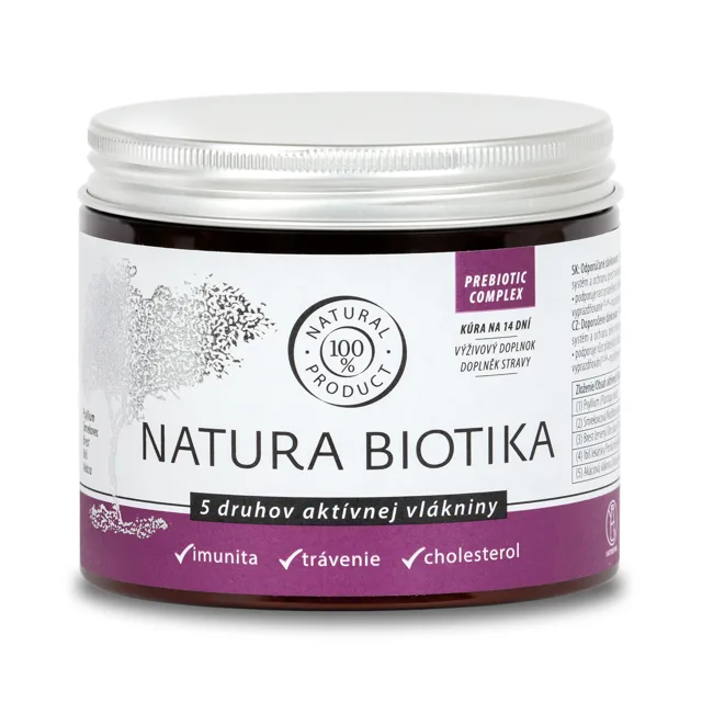 APOTHECARY Natura Biotika – aktivní vláknina 140 g