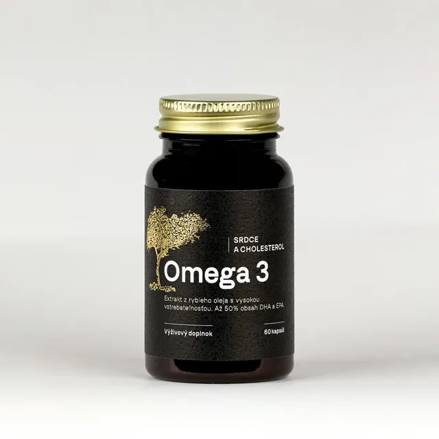 APOTHECARY Omega 3 – rybí olej 60 kapslí