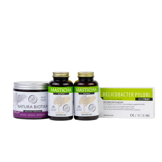 APOTHECARY Přírodní podpora trávení – základní kúra 200 kapslí