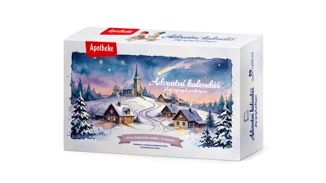 Apotheke Adventní kalendář čajových překvapení 27 ks