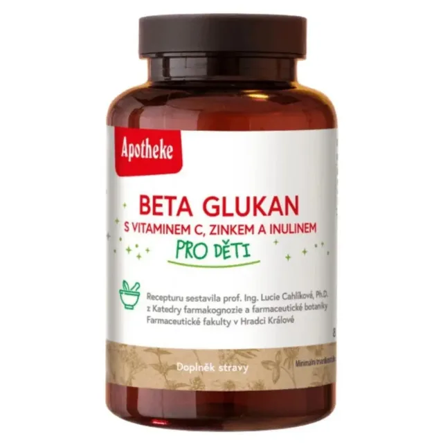 APOTHEKE Beta glukan pro děti 120 tobolek