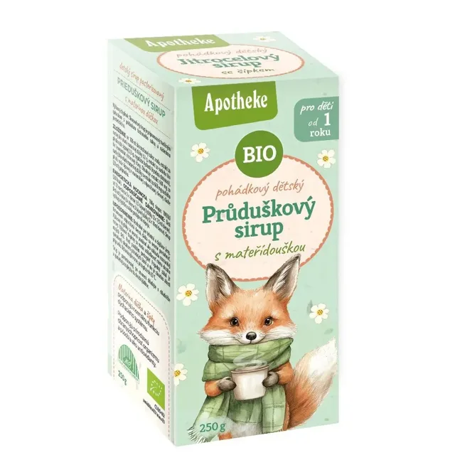 Apotheke Bio Pohádkový sirup Průduškový 250 g