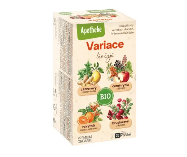 Apotheke BIO Variace bio čajů 20 sáčků