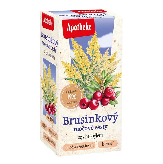 APOTHEKE Brusinkový čaj 20 sáčků