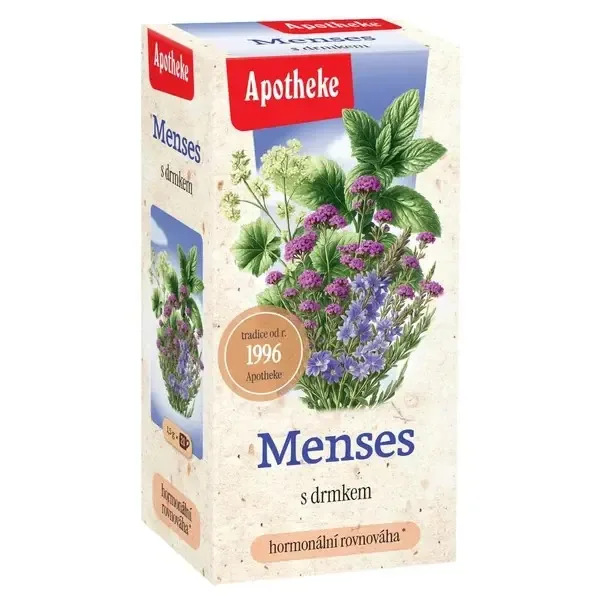Apotheke čaj Menses s drmkem 20 x 1,5 g
