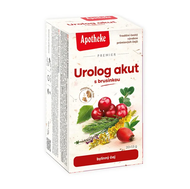 APOTHEKE Čaj urolog akut 20 sáčků