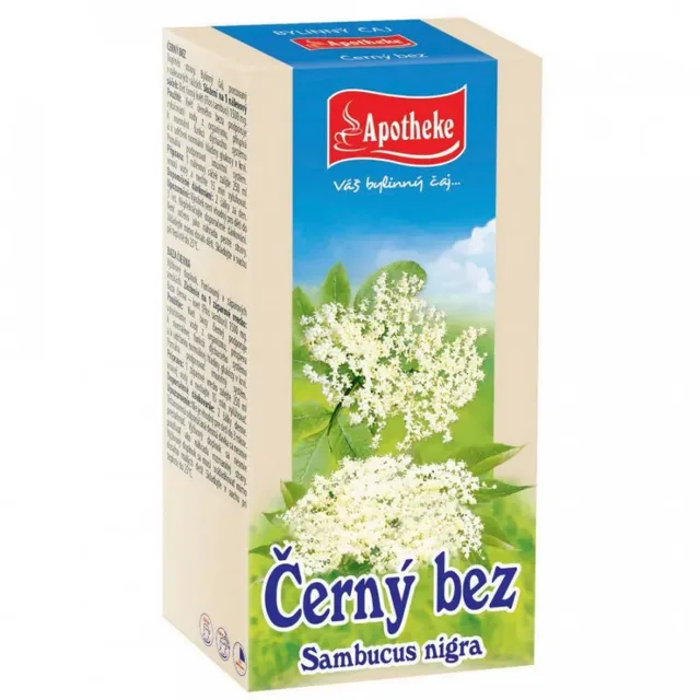 Apotheke Černý bez květ 20 x 1,5 g
